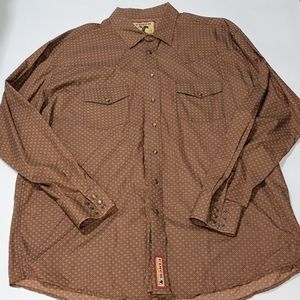 Cinch cowboy collection western long sleeve